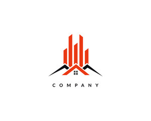 Modern Real Estate logo design 