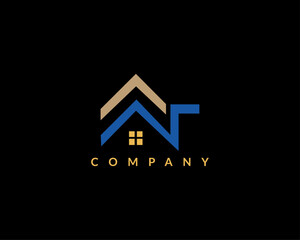 Modern Real Estate logo design 