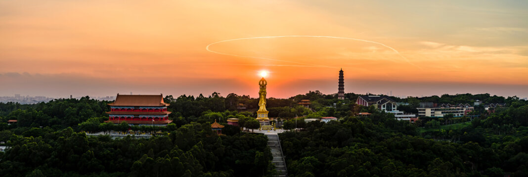Lianhua Mountain Wanghai Guanyin, Panyu District, Guangzhou City, Guangdong Province, China