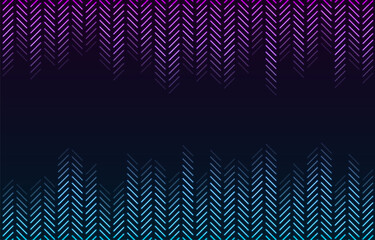 Blue and violet geometric lines abstract technical modern background. Vector design