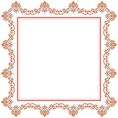 Vintage set of horizontal, square and round elements. Different elements for backgrounds, frames and monograms. Classic patterns. Set of vintage patterns