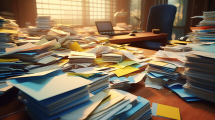 Sorting and filing important papers reduce clutter, prevents document loss, and improves time management by having essential information readily available