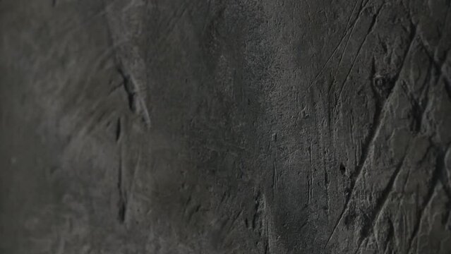 dark grunge wall texture. Grungy vintage wall stone texture background. Retro Vintage Worn Wall Wallpaper. Old Brickwall With Peel Grey Stucco Texture. wall texture dark gray grunge background.