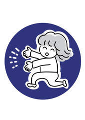  log_snsなどに使いやすいかわいいポーズアイコン_人物_1C_アイキャッチ