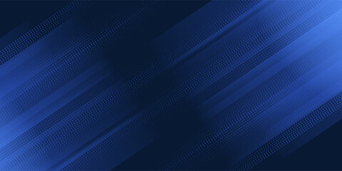 Abstract speed lines style orange color halftone banner design template. modern Vector illustration.