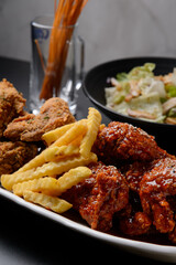 korea traditional chicken 