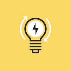 A very charming little lamp vector