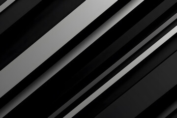 Fototapeta premium A minimalistic abstract background featuring a series of parallel lines in monochromatic tones, shades of gray, charcoal black, and crisp white, clean and sophisticated aesthetic. Generative AI
