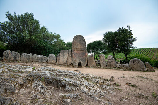 Giants Grave of Coddu Vecchiu - Sardinia - Italy