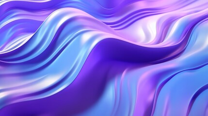 Fototapeta premium wallpaper abstrack organic liquid ilustration purple and blue