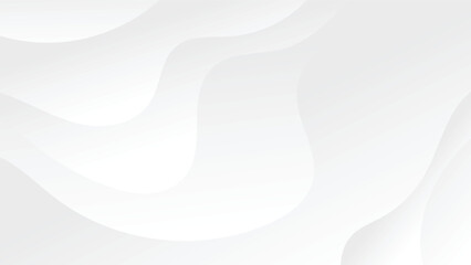 Abstract white and grey gradient color with modern geometric background for graphic design element