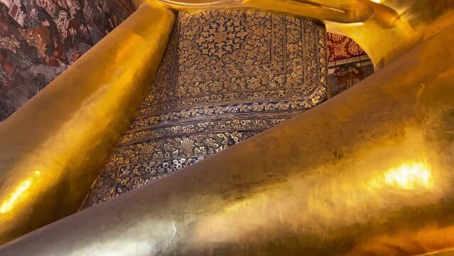 Wat Pho, Temple of the Reclining Buddha, Buddhist temple in central Bangkok, Thailand.