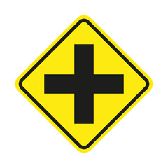 Road Sign Icon Vector