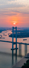 Nansha Bridge, Haiou Island, Guangzhou, Guangdong, China