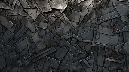 abstract background of metal texture surface, Generative 