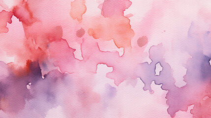 Abstract Pink Background Watercolor Pattern