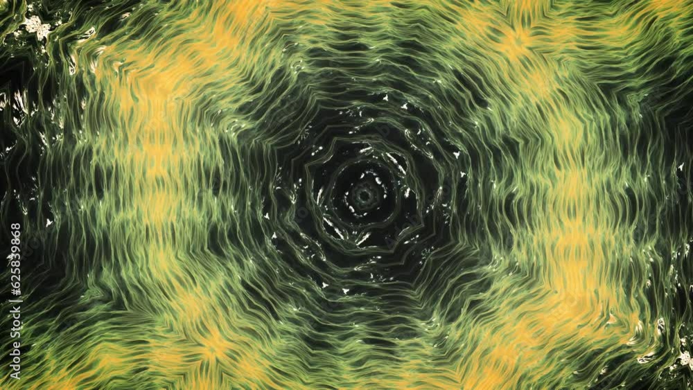 Poster vortex effect with textured fractal