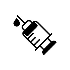 injection syringe icon vector design templates