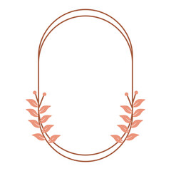 Aesthetic Floral Frame