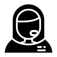 Spacewoman icon