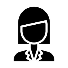 Woman teacher icon