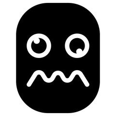 Dizzy face icon
