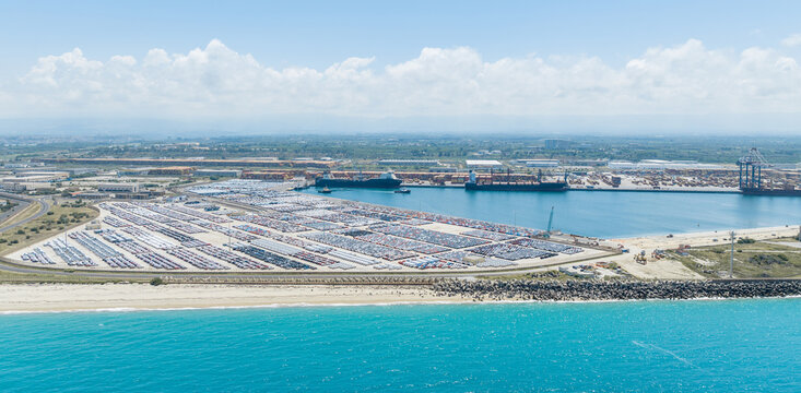 Gioia Tauro Harbor, Calabria Italy