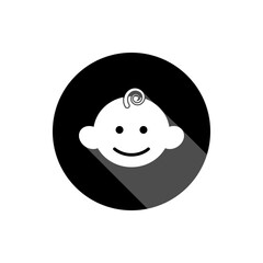 Babby Icon - Vector, Infant Sign and Symbols for Design, Presentation, Website or Apps Elements. 