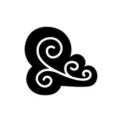 Decoration cloud icon