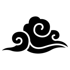 Chinese cloud icon