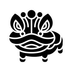 Lion dance icon