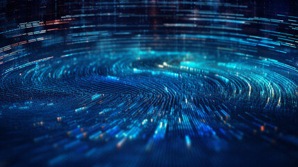Abstract technology big data background concept