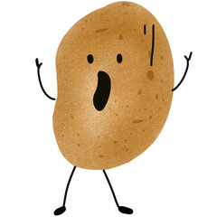 potato cartoon