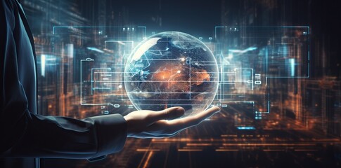 a people analyzing programming code on computer, in the style of back button focus, shaped canvas, luxurious, dao trong le, handheld, spatial, rtx on