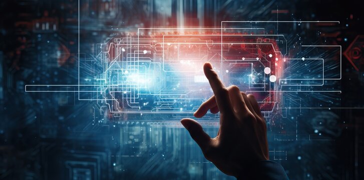 a people analyzing programming code on computer, in the style of back button focus, shaped canvas, luxurious, dao trong le, handheld, spatial, rtx on