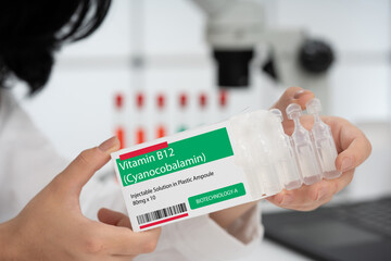 Vitamin B12 (Cyanocobalamin) Medical Injection