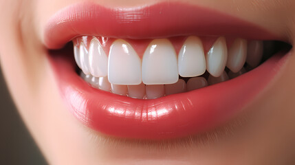Obraz premium Concept of healthy teeth.Generative AI