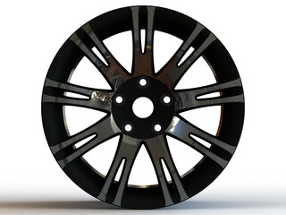 Obraz premium Car Classics Style Rims R18 3D model