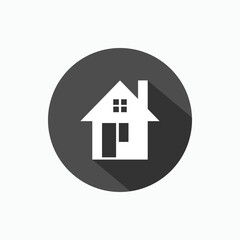Home Icon. Real Estate,House. Residence Symbol. Applied for Design Element, Presentation, Website or Apps