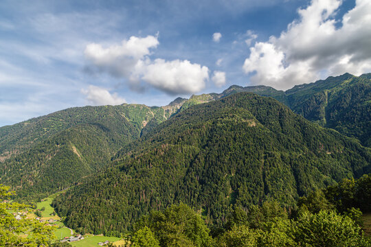 the Mont Mirantin massif in Beaufortain