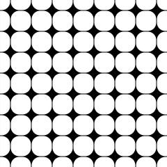 Geometric seamless pattern black and white
