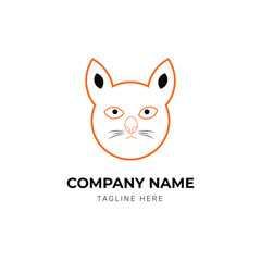 modern animal logo design template
