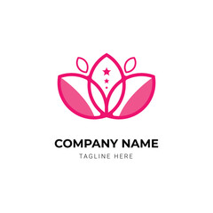 Fototapeta premium vector cosmetics logo design template