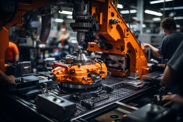 Precision Machining Workshop, Generative AI.