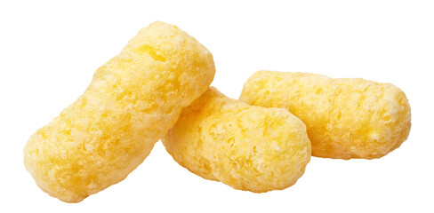 Delicious corn sticks cut out