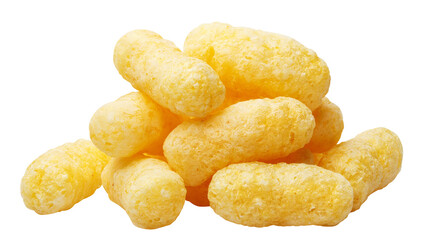 Delicious corn sticks cut out