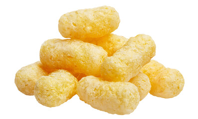 Delicious corn sticks cut out