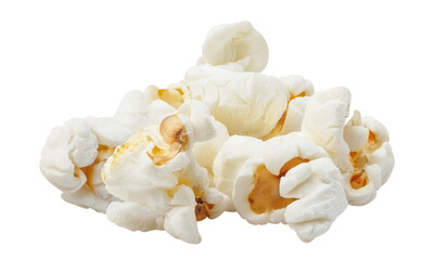 Delicious popcorn cut out