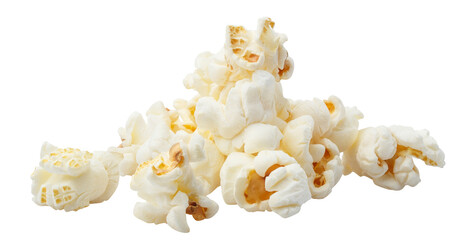 Delicious popcorn cut out