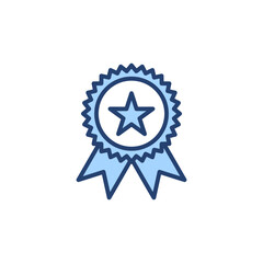 Badge icon vector. Awards icon vector. Achieve sign and symbols